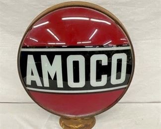 17IN AMOCO GAS PUMP GLOBE