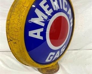 18IN AMERICAN GAS PUMP GLOBE