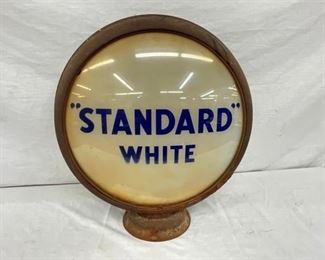 STANDARD WHITE/ESSO PUMP GLOBE