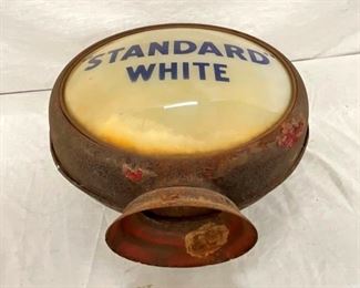 STANDARD WHITE/ESSO PUMP GLOBE