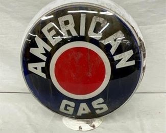 13 1/2 AMERICAN GAS PUMP GLOBE