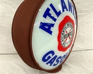 15IN ATLANTIC GASOLINE GLOBE