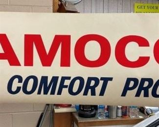 OLD STOCK AMOCO HOME PRODUCTS BANNER