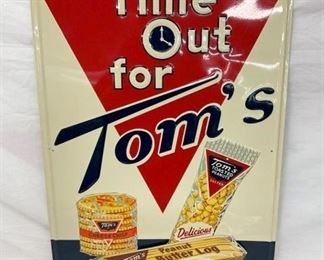 NOS EMB. 1958 TIME OUT FOR TOMS SIGN