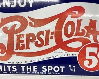 PORC. DS DOUBLE DOT PEPSI SIGN