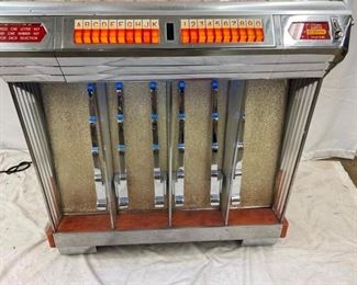 BOTTOM VIEW SEEBURG JUKE BOX
