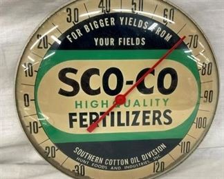 10IN SCO-CO FERTILIZERS THERMOMETER
