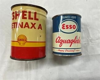 CLOSEUP ADVERTISING CANS