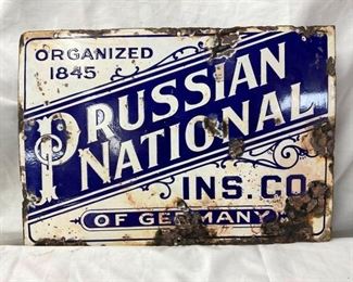 PORC. PRUSSIAN NATION GERMAN SIGN