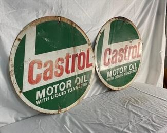 LEFTSIDE CASTROL SIGNS 