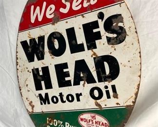 RIGHTSIDE SIDE 2 23X30 WOLF'S HEAD 