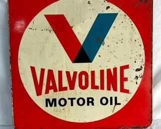 DS VALVOLINE MOTOR OIL SIGN 