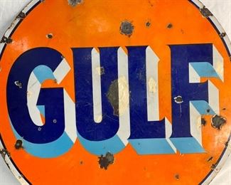 CLOSE UP PORC. GULF SIGN 