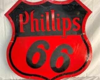 PORC. DS PHILLIPS 66 SHEILD SIGN 