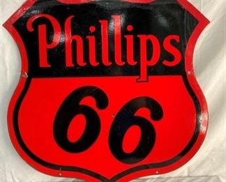 OTHERSIDE PORC. 30IN. PHILLIPS 66 SIGN 