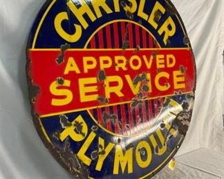 LEFT SIDE PORC. DEALER SIGN 