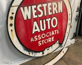ASSOCIATE STORE SIGN WITH AROOW 