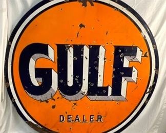 PORC. DS GULF DEALER SIGN 