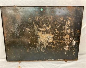 BACKSIDE 37X29 SSP LIONOIL SIGN 