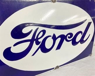CLOSE UP SSP FORD DEALER SIGN 