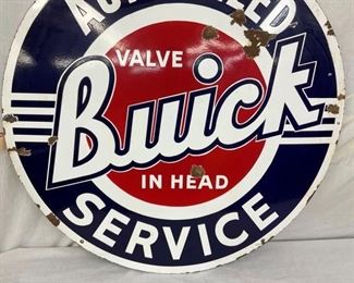 CLOSE UP BOTTOM VIEW BUICK SIGN 