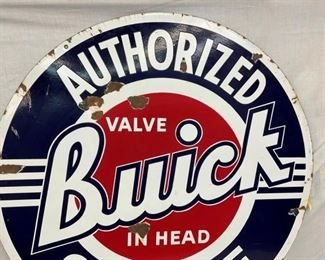 SIDE 2 TOP VIEW AUTHORIZED BUICK SIGN  