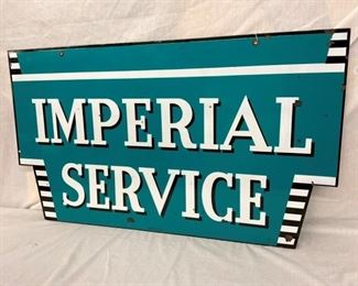 DSP PORC. IMPERIAL SERVICE CHRYLSER SIGN