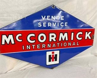 CLOSE UP MCCORMICK DEALER SIGN 