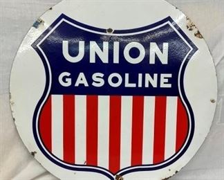 42IN DSP UNION GASOLINE SIGN 