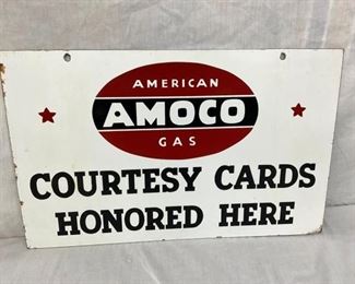 OTHERSIDE DSP AMOCO CARDS SIGN 