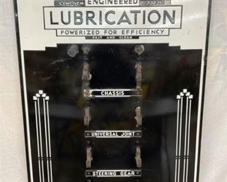 LINCOLN LUBRICATION GREASE GUN DISPLAY 