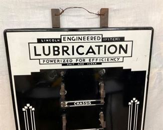 TOP VIEW LINCOLN SYSTEMS LUBRICATION 