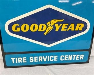 CLOSE UP GOODYEAR "TIRE SERVICE CENTER"