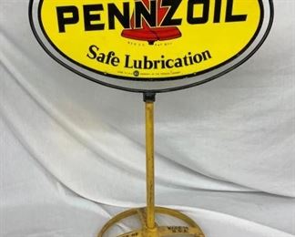 OTHERSIDE PENNZOIL SIDEWALK SIGN 