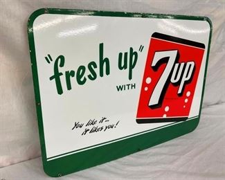 LEFTSIDE 20X31 SSP FRESH UP 7UP SIGN 