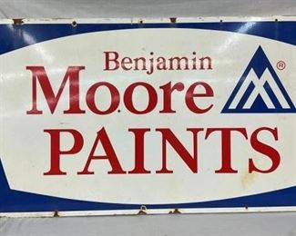 72X36 SSP BENJAMIN MOORE PAINTS SIGN 