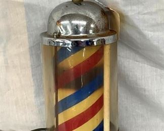 BACKVIEW LIGHTED BARBER POLE