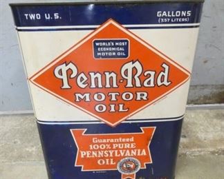 2G. PENN RAD MOTOR OIL CAN