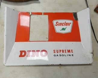 SINCLAIR PUMP FACE W/DINO