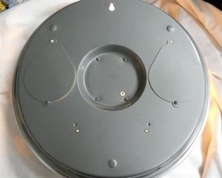 BACK VIEW CONTEMPORARY CHEVROLET CLOCK