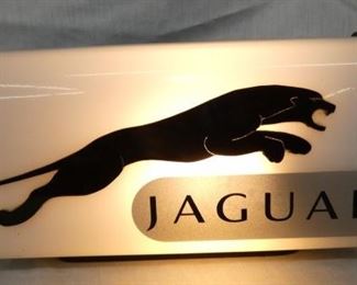 JAGUAR LIGHT UP CAN SIGN