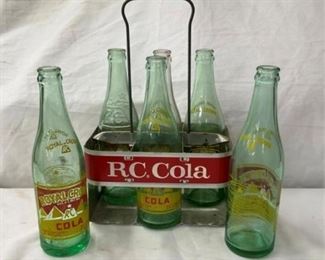 ROYAL CROWN ALUM. CARRIER W/RC BOTTLES 