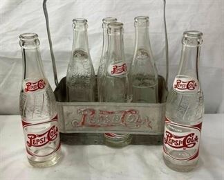 OTHERSIDE EMB. ALUM. PEPSI W/BOTTLES 