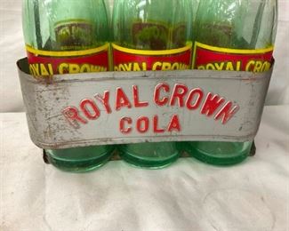 EMB. ROYAL CROWN 6 PACK CARRIER 