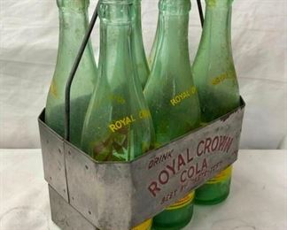 ALUM. 6 PACK DRINK ROYAL CROWN CARRIER 