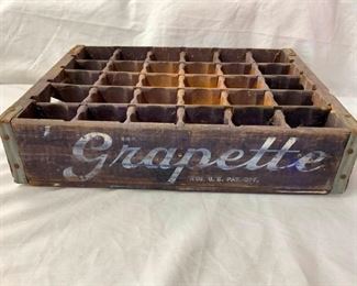 15 X12 GRAPETTE WOODEN 30 BOTTLE CRATE 