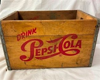OTHERSIDE WOODEN DRINK PEPSI CRATE 