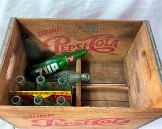 INSIDE VIEW PEPSI CRATE 