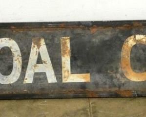 METAL MOSES COAL CO. SIGN