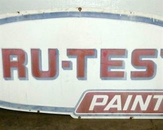 TRU TEST PAINTS SIGN 84X36